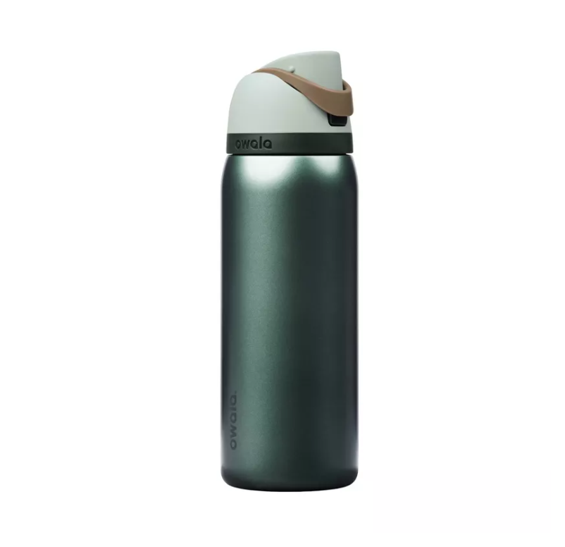 Owala Holiday Special Edition –32oz FreeSip Metallic Green
