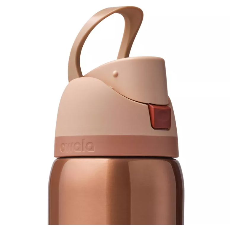 Owala Holiday Special Edition –32oz FreeSip Metallic Rose Gold