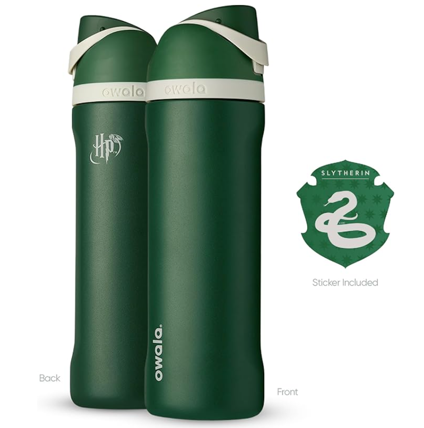 Owala Harry Potter FreeSipWater Bottle – 24oz Slytherin