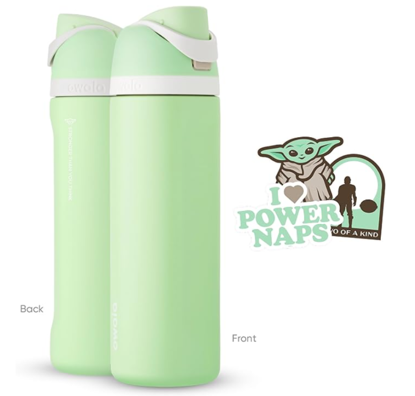 Owala Star Wars FreeSip WaterBottle – 24oz Stronger Than YouThink