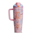 40oz FreeSip Tumbler  Sending Love owaloo