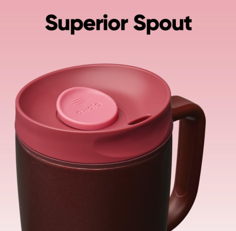 Owala Smoothsip SliderStainless Steel Insulated TravelMug