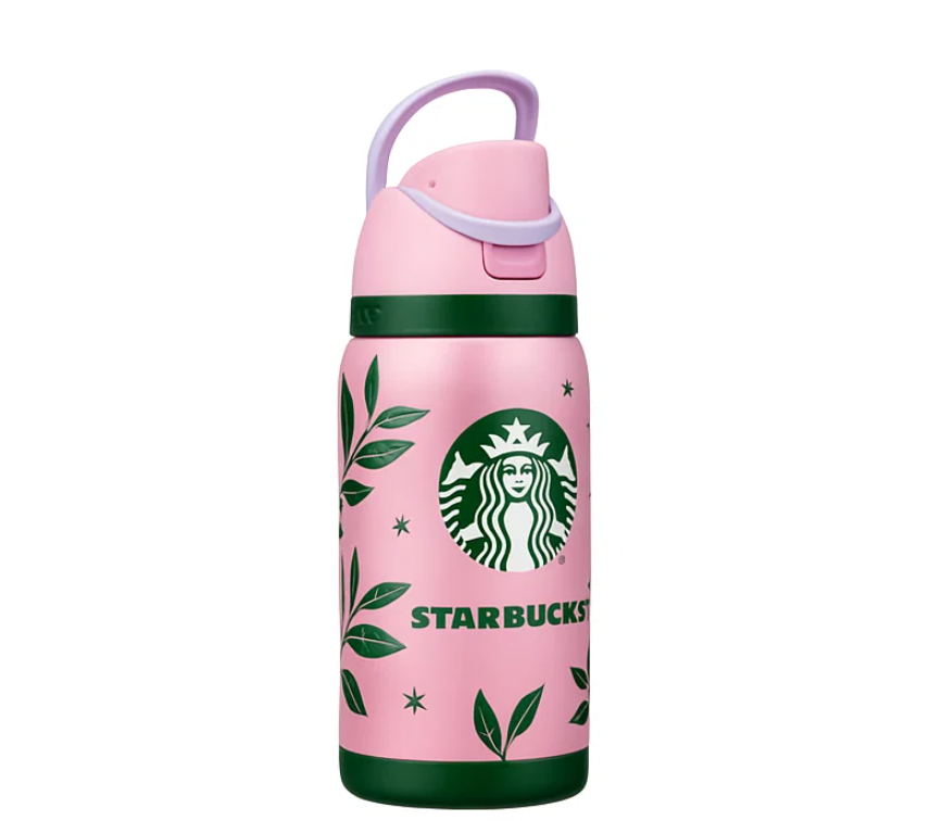 Owala × Starbucks 14ozStainless Steel Bottle Dusty Ro