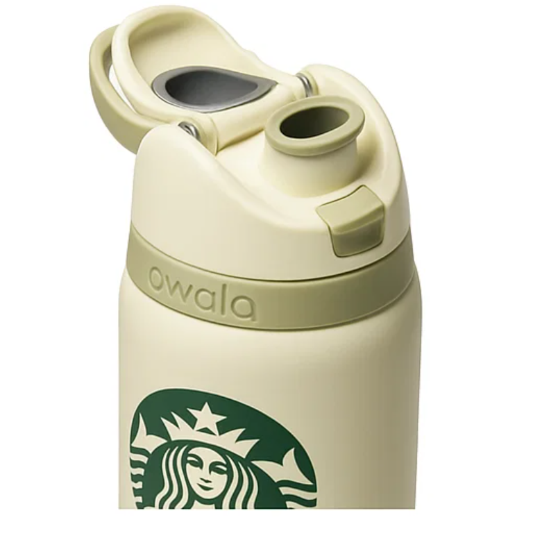 Owala × Starbucks 32ozStainless Steel Bottle WarmBeige